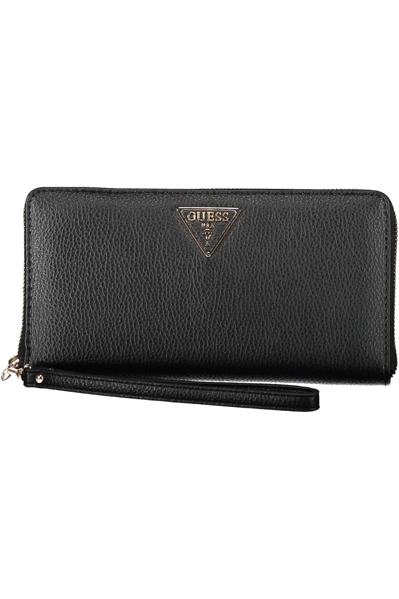 Guess Jeans Black Polyurethane Wallet - Fizigo