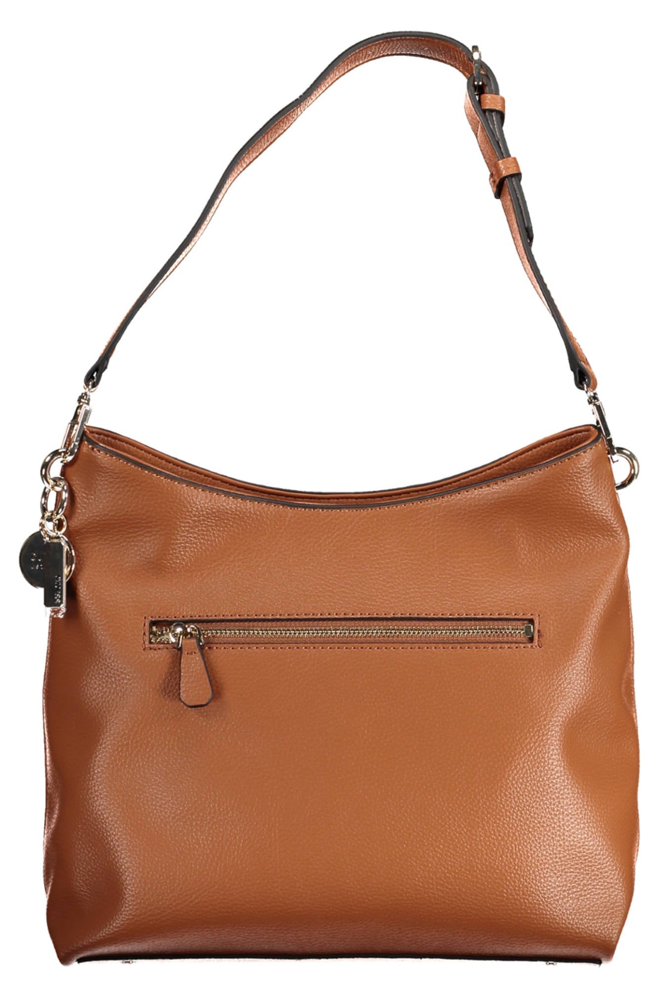 Guess Jeans Brown Polyurethane Handbag - Fizigo