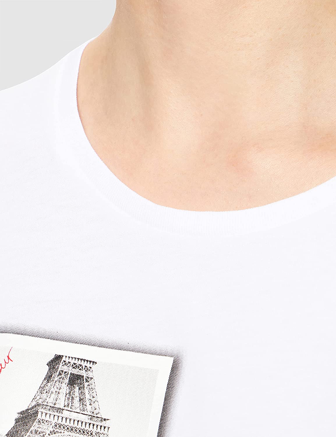 Love Moschino White Cotton Tops & T-Shirt - Fizigo