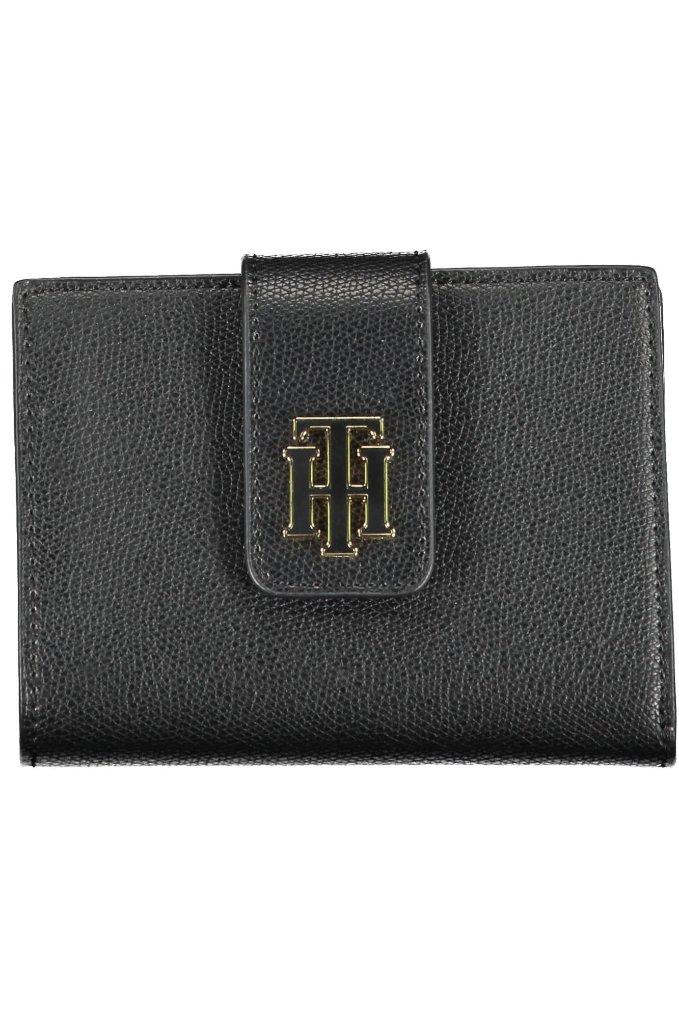 Tommy Hilfiger Black Polyurethane Wallet - Fizigo