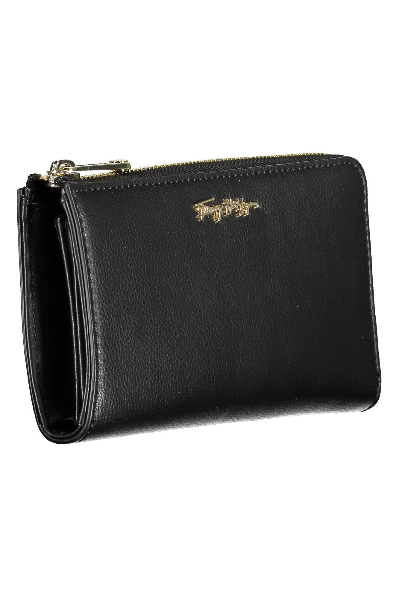 Tommy Hilfiger Black Polyurethane Wallet$1 - Fizigo