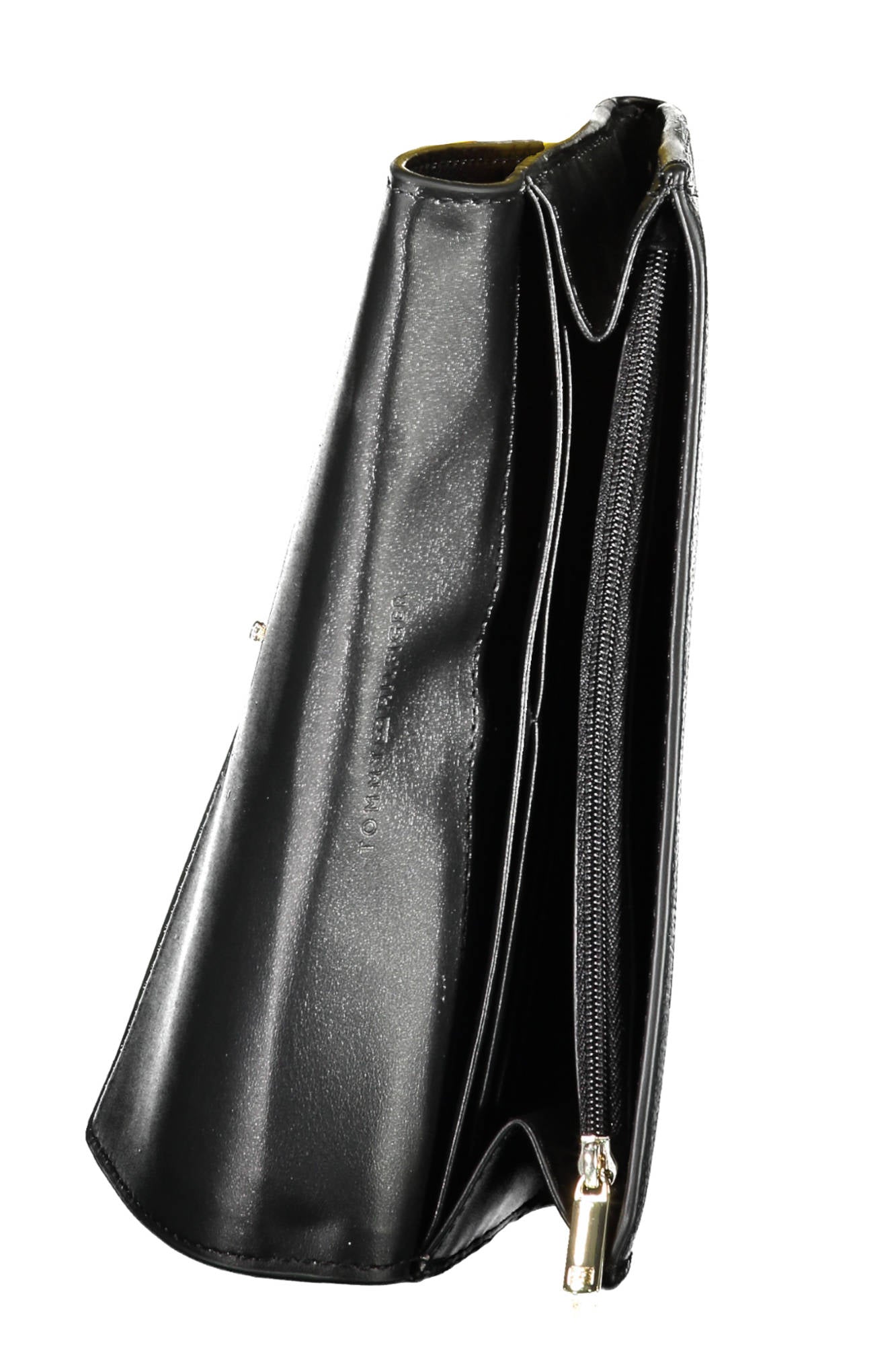 Tommy Hilfiger Black Polyurethane Wallet$1 - Fizigo