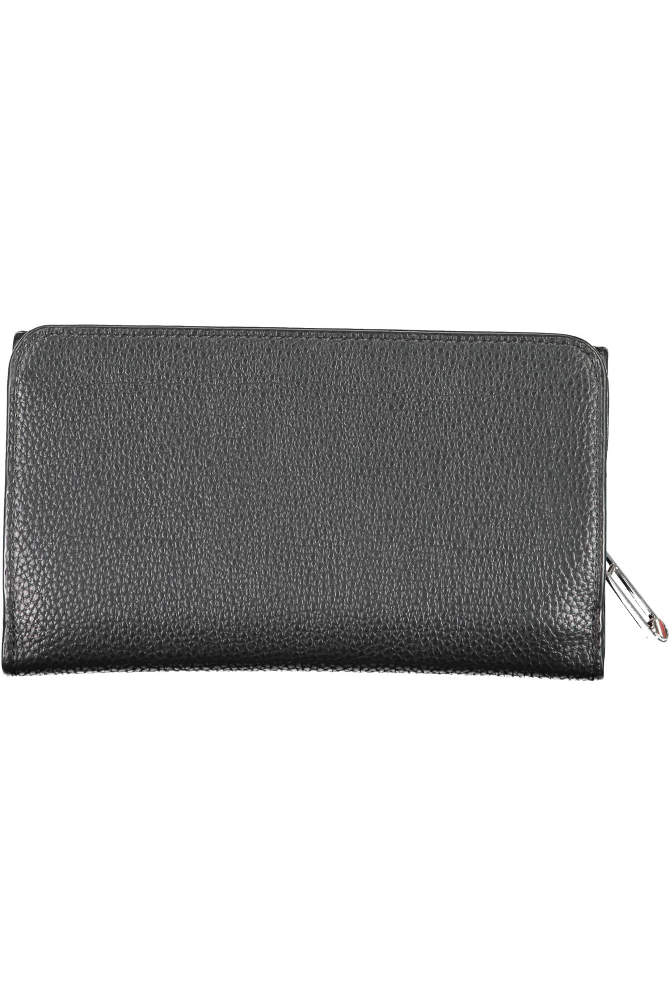 Tommy Hilfiger Black Polyurethane Wallet$1 - Fizigo