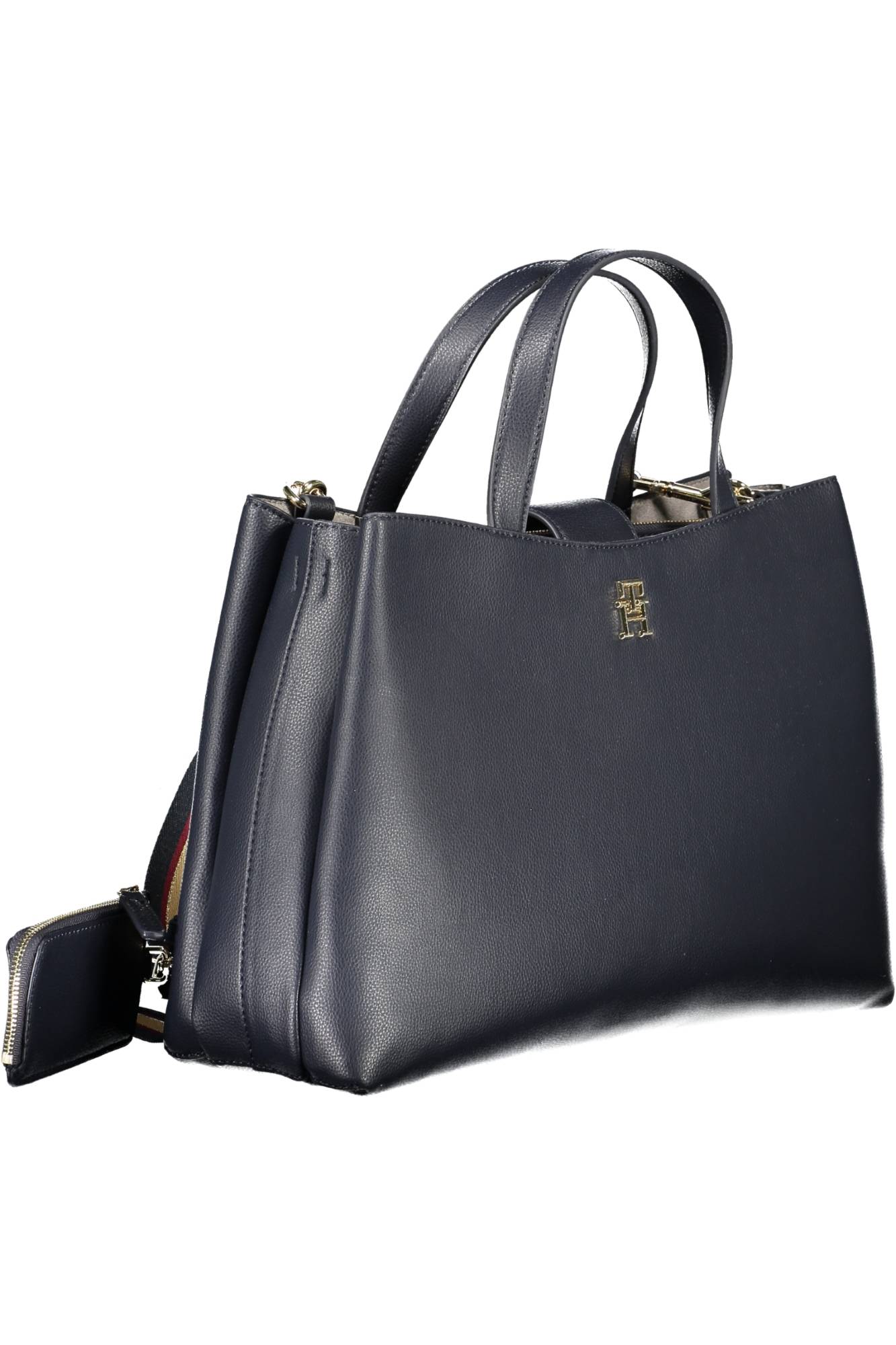 Tommy Hilfiger Blue Polyester Handbag$1 - Fizigo