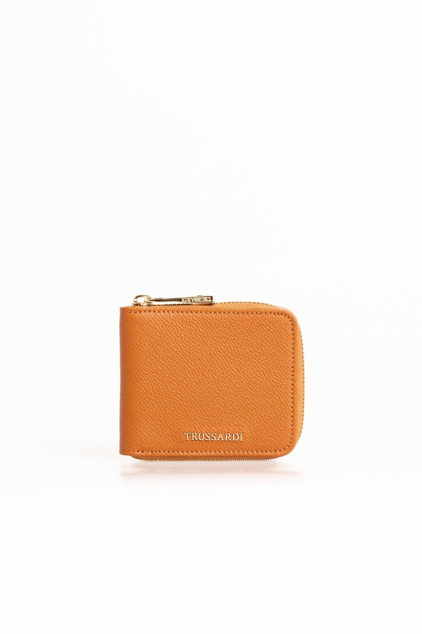 Trussardi Beige Leather Wallet - Fizigo