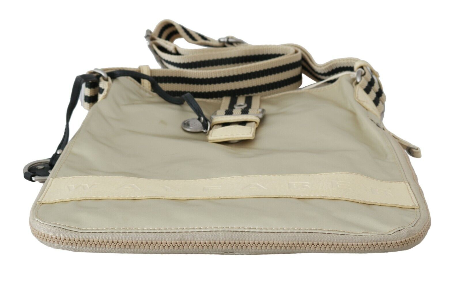 WAYFARER Beige Handbag Shoulder Tote Fabric Purse - Fizigo